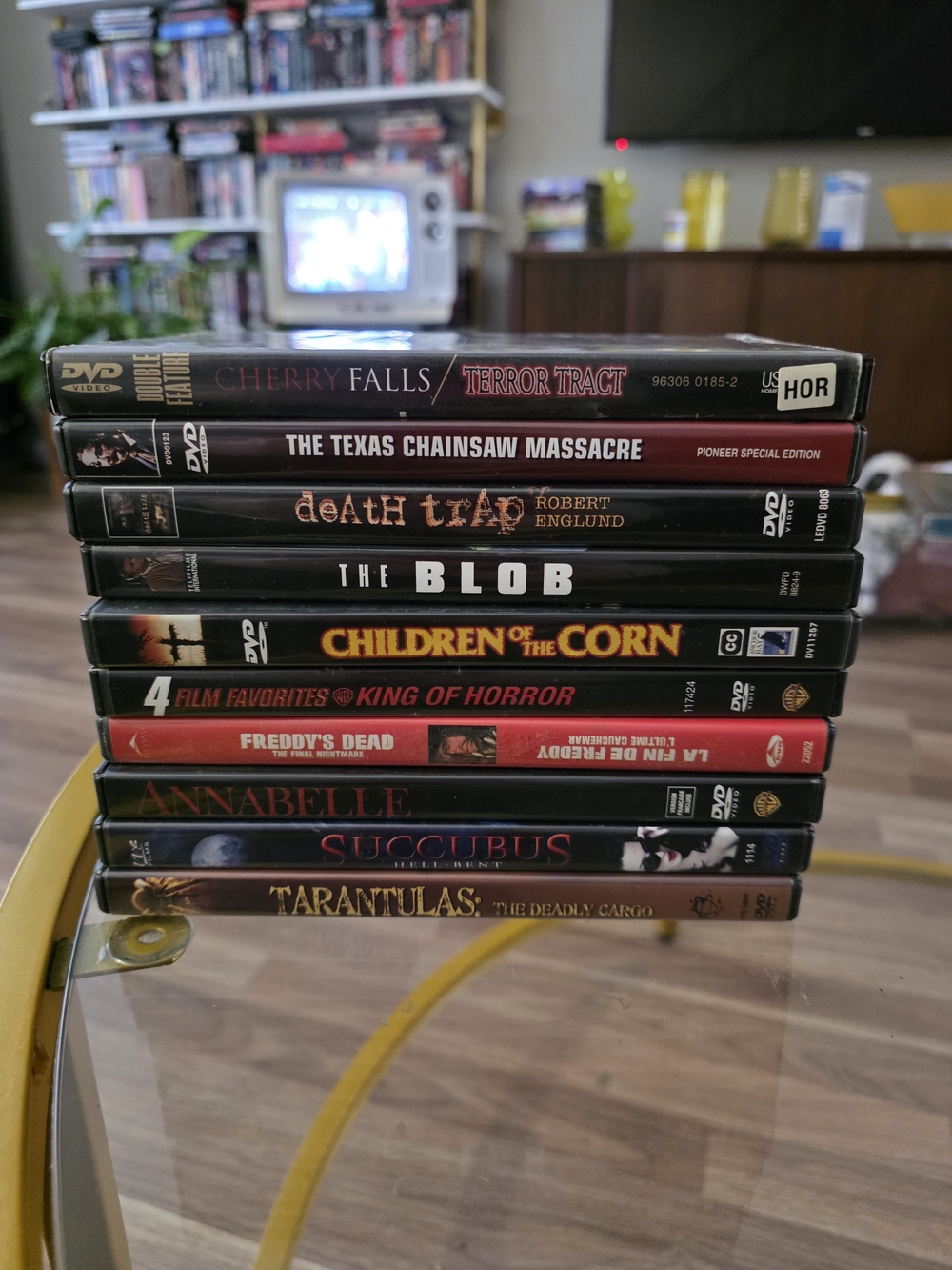 Stack of 10 Horror DVD Bundle
